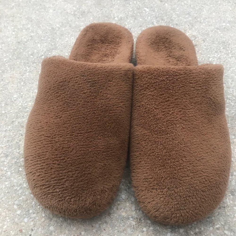 Vionic Gemma Slippers, Size 12, Camel